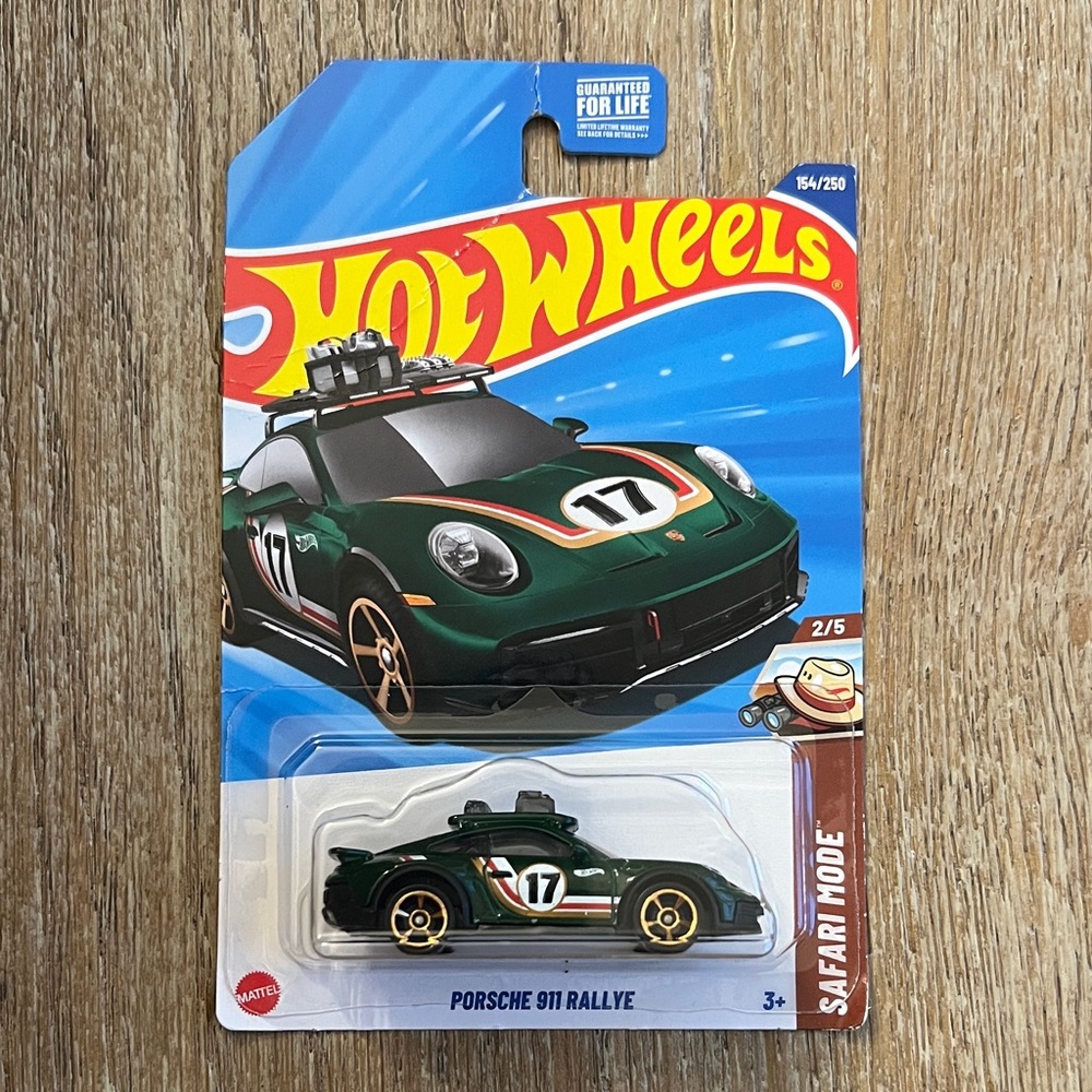 Hot wheels “Porsche 911 Rallye” - Green
